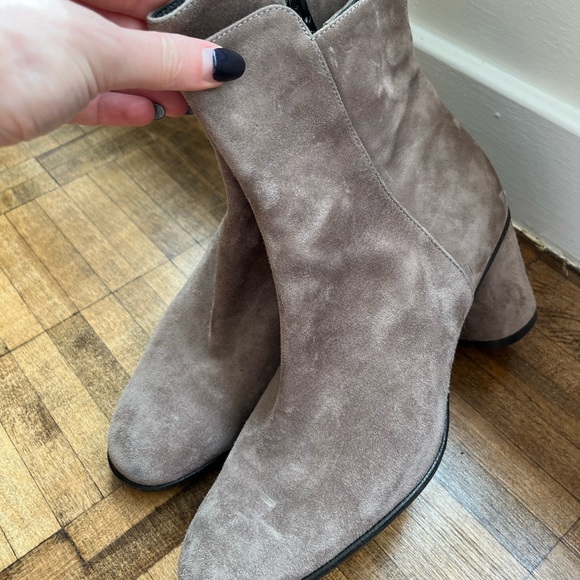 Jean Michel Cazabat Suede ankle boots - Picture 2 of 2